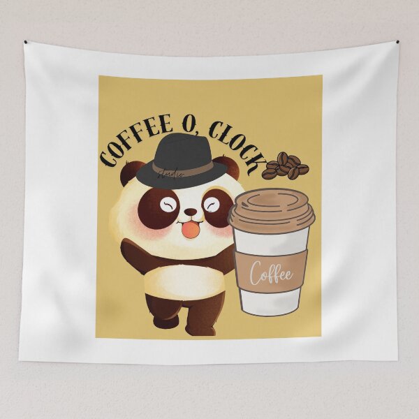 Item preview, COFFEE O CLOCK designed and sold by Zapixels.