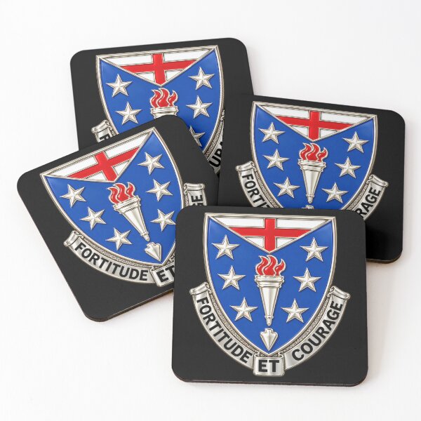 Item preview, Army - 104th Infantry Regiment - DUI wo Txt - 3D - Enhanced designed and sold by Military Insignia Products.