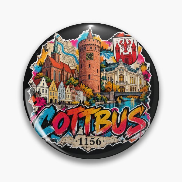 Item preview, Cottbus 1156 – Colorful Urban Heritage designed and sold by URBIVO.
