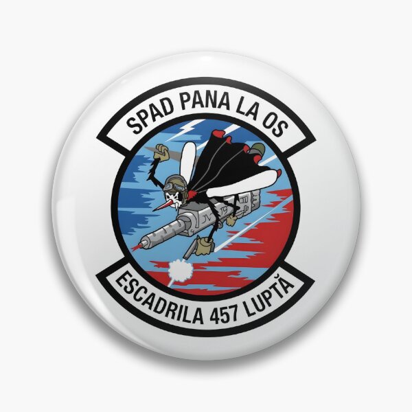Item preview, USAF 457th Expeditionary Fighter Squadron Escadrila 457 Luptă Patch Emblem    designed and sold by CharlieDesings.
