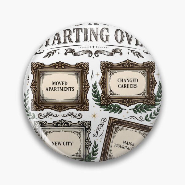 Item preview, I Have A PhD In Starting Over designed and sold by Hearth & Hue.