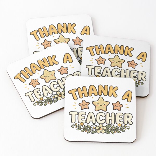 Item preview, Thank a Teacher Gratitude for Educators Message designed and sold by ArtDesignTp.