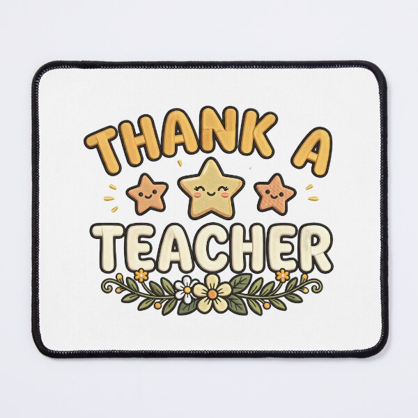 Item preview, Thank a Teacher Gratitude for Educators Message designed and sold by ArtDesignTp.