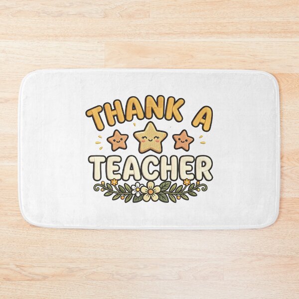 Item preview, Thank a Teacher Gratitude for Educators Message designed and sold by ArtDesignTp.
