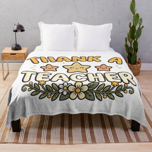 Item preview, Thank a Teacher Gratitude for Educators Message designed and sold by ArtDesignTp.