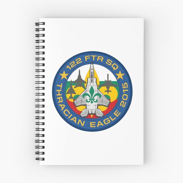 Item preview, USAF 122nd Fighter Squadron Thracian Eagle 2015 Patch Emblem    designed and sold by CharlieDesings.