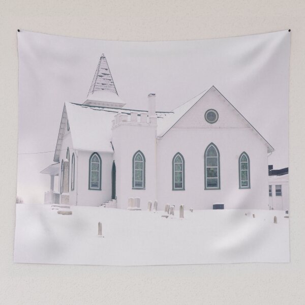 Artikelvorschau, Church in Snow I entworfen und verkauft von OHPhotography.