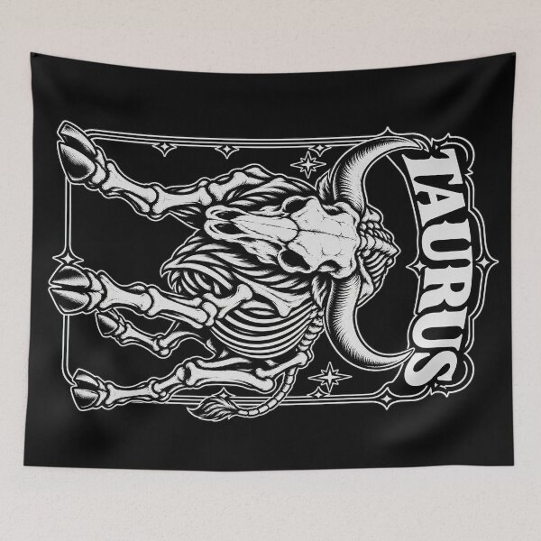 Item preview, Taurus Skull Bull Tarot Design designed and sold by SteadyRolling.