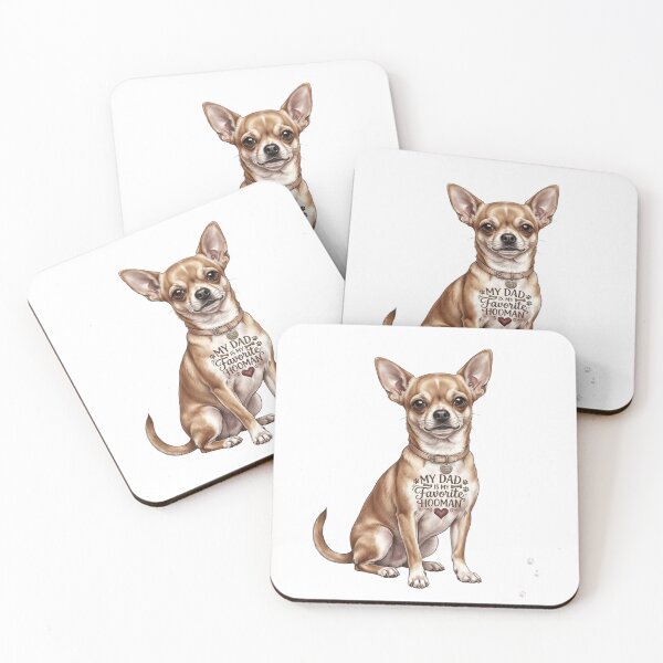 Item preview, Cute Chihuahua My Dad Is My Favorite Hooman Essential Design designed and sold by designwiss.