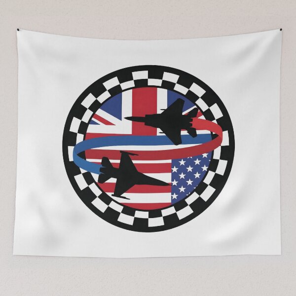 Item preview, USAF and RAF Joint Operations Fighter Alliance Patch Emblem    designed and sold by CharlieDesings.