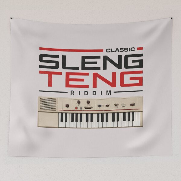 Item preview, Sleng Teng Riddim Digital Reggae Dancehall Tribute designed and sold by BASS-CULTURE.