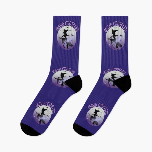 Item preview, Bad Witch Flying Broom Black Cat Halloween designed and sold by Canislupus80.