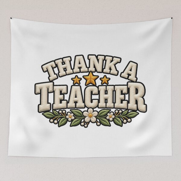 Item preview, Thank a Teacher Educator Gratitude and Appreciation designed and sold by ArtDesignTp.