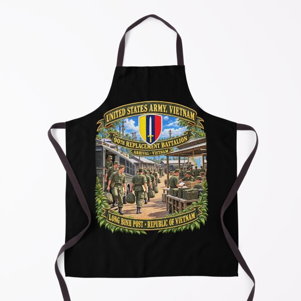 Item preview, Army - 90th Replacement Bn, United States Army - Vietnam - Long Binh- Arrival Vietnam - 3D - Enhanced designed and sold by Military Insignia Products.
