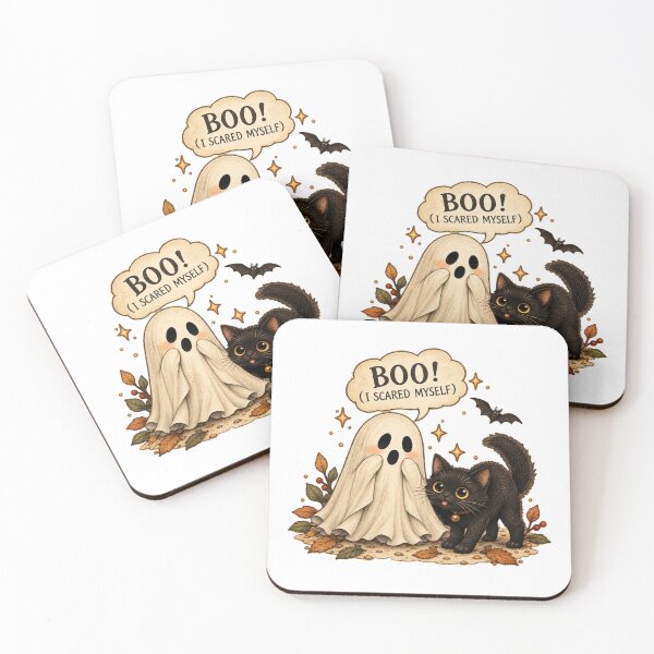 Item preview, Boo I Scared Myself Ghost designed and sold by DustyCuriositie.