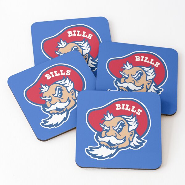 Item preview, Buffalo Bills Pirate Captain Mascot Fierce Cartoon Fan Art Apparel Gift designed and sold by CaseMitch.
