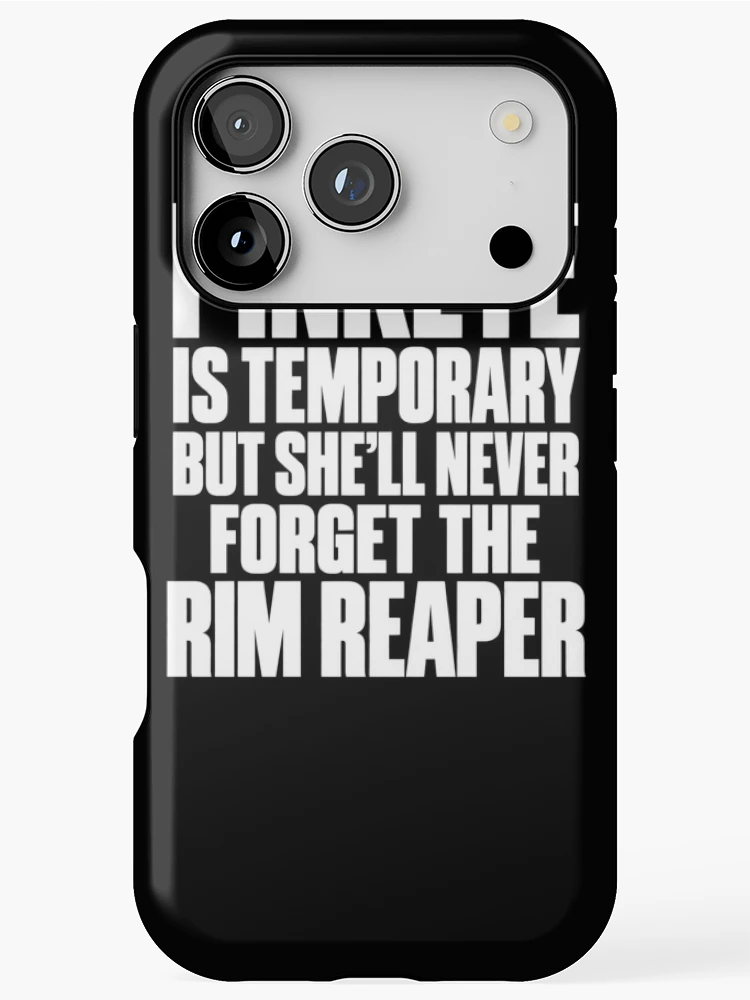 Thumbnail 1 of 4, iPhone Case, Pinkeye Rim Reaper Adult Humor designed and sold by ROUX-ART.