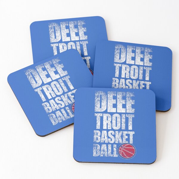 Item preview, Detroit Basketball Distressed White Text Ball Logo Fan Art Apparel Gift designed and sold by CaseMitch.