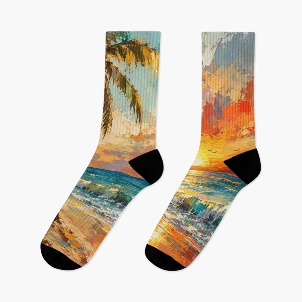Item preview, Sunset Serenade in Paradise Art Print By Joey Santiago Fine Art designed and sold by Joey Santiago.