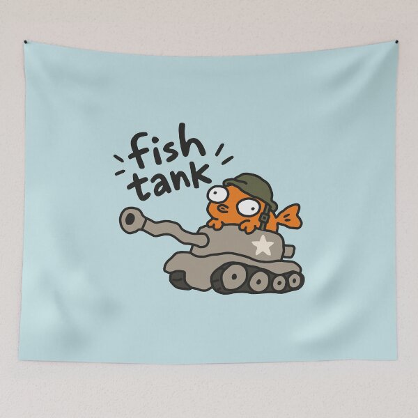 Item preview, Fish Tank Military Aquarium  designed and sold by NQArtist.