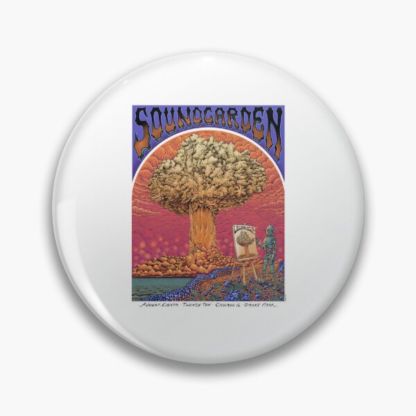 Item preview, Sound Garden Original Custom Vintage Music Band Tee Unique Poster Wall Art designed and sold by Cool Robot Bro..