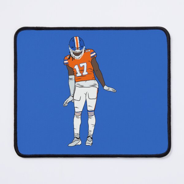 Item preview, Football Player Number 17 Orange Jersey Standing Pose Fan Art Apparel Gift designed and sold by CaseMitch.