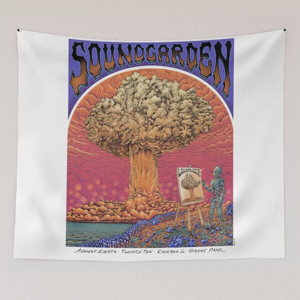 Item preview, Sound Garden Original Custom Vintage Music Band Tee Unique Poster Wall Art designed and sold by Cool Robot Bro..