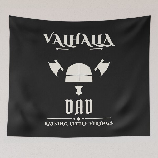 Item preview, Valhalla Dad - Viking Father Gift designed and sold by odinodinasatro.