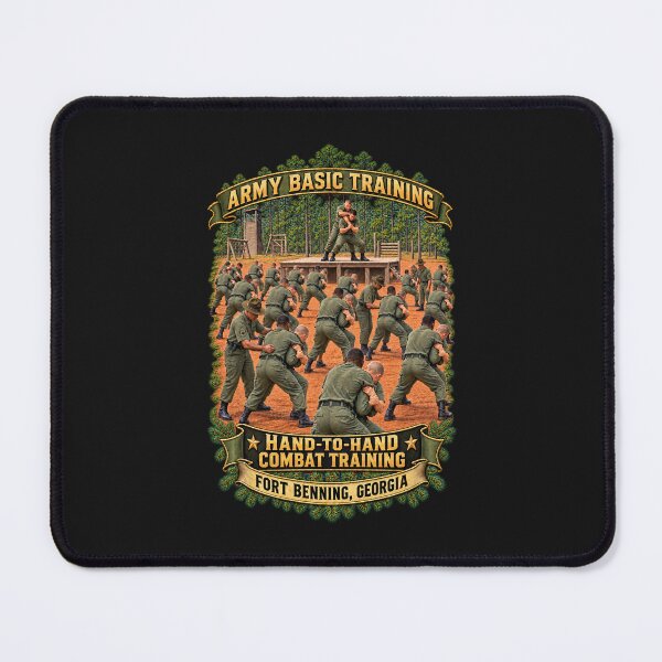 Item preview, Army - Hand-to-Hand Combat Training - Benning Georgia - United States Arm- 3D - Enhanced designed and sold by Military Insignia Products.