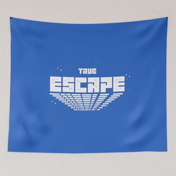 Artikelvorschau, True Escape Pixel Brick Wall Logo Retro Gaming Fan Art Bekleidung Geschenk entworfen und verkauft von CaseMitch.