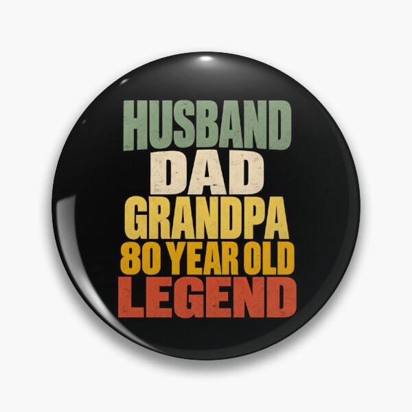 Item preview, 80th Birthday Grandpa Legend Gift designed and sold by ROUX-ART.