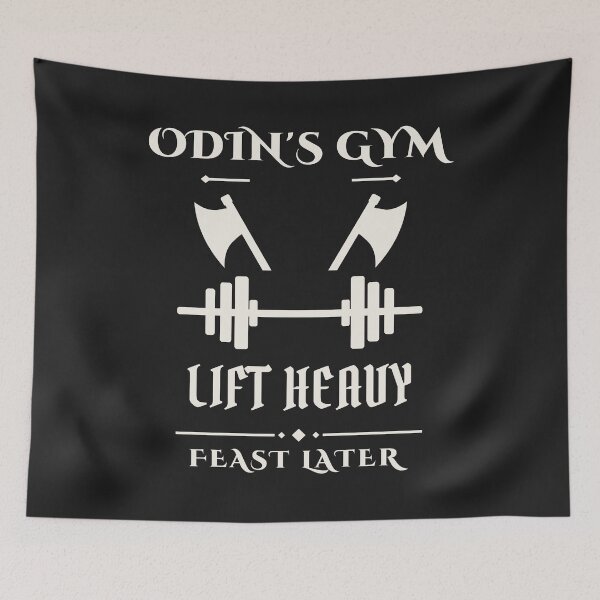 Item preview, Odin's Gym - Viking Lifting Gift designed and sold by odinodinasatro.