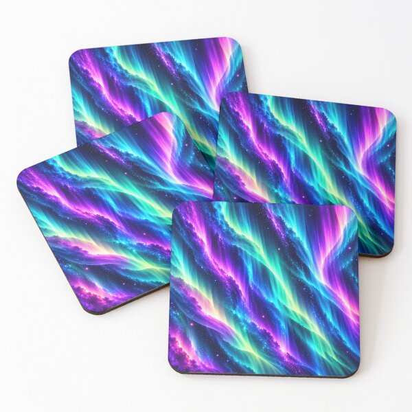 Item preview, Cosmic Aurora – Vibrant Northern Lights Abstract designed and sold by HO•Designs.