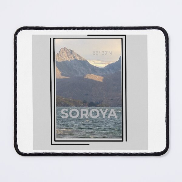 Item preview, Blokktinden Norway Arctic Mountain Fjord Vintage Poster designed and sold by VersaStyles.