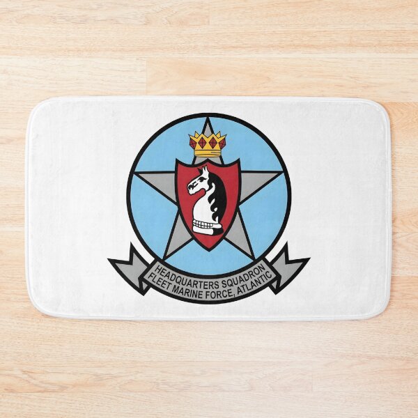 Item preview, USMC Headquarters Squadron Fleet Marine Force Atlantic Emblem designed and sold by CharlieDesings.