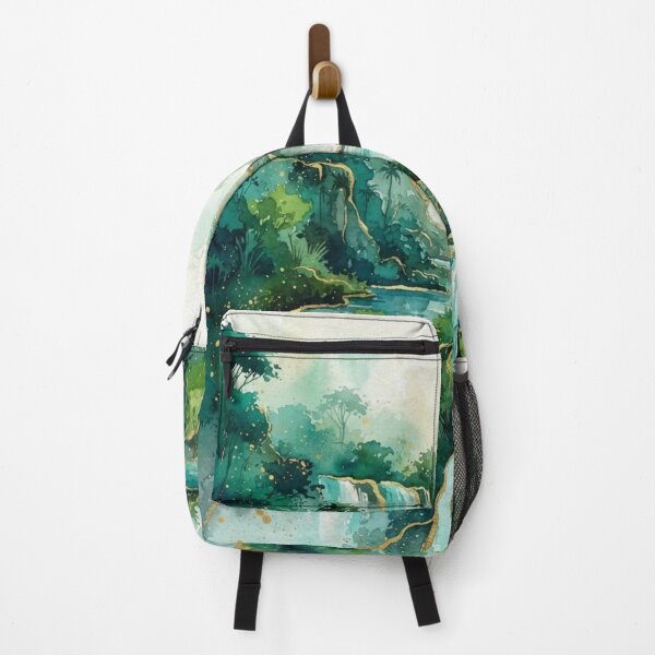 Item preview, Tabay Falls in Watercolor - Argentine Landscapes designed and sold by Esencia Argentina.