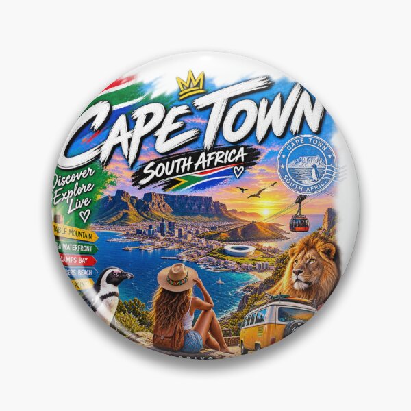 Artikelvorschau, Kapstadt, Südafrika – Tafelberg-Reiseabenteuer-Design entworfen und verkauft von URBIVO.