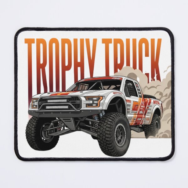Artikelvorschau, Offroad-Baja-Trophy-Truck-Rennillustration, Wüsten-Offroad-Truck-Kunst entworfen und verkauft von Motorline44.