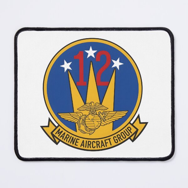 Item preview, USMC Marine Aircraft Group 12 MAG-12 Official Emblem designed and sold by CharlieDesings.