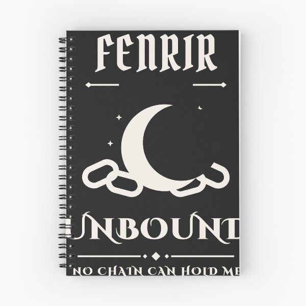 Item preview, Fenrir Unbound - Norse Wolf Gift designed and sold by odinodinasatro.