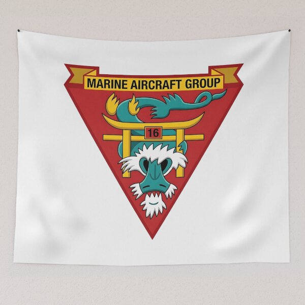Item preview, USMC Marine Aircraft Group 16 MAG-16 Official Emblem designed and sold by CharlieDesings.