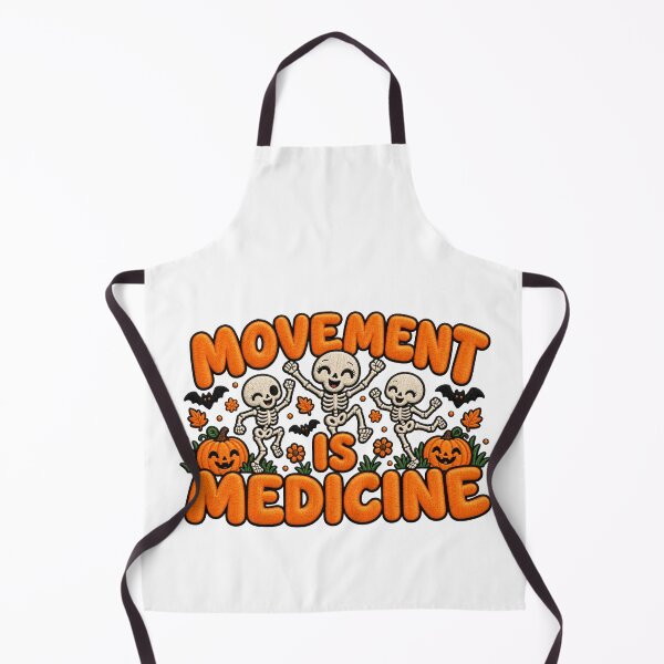Item preview, Movement Is Medicine Spooky Fitness Skeletons designed and sold by ArtDesignTp.