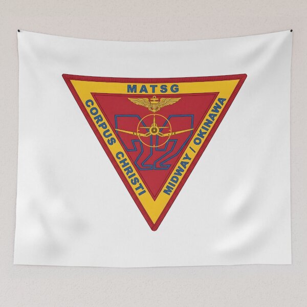 Item preview, USMC Marine Aviation Training Support Group 22 MATSG-22 Patch Emblem    designed and sold by CharlieDesings.