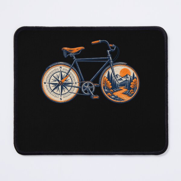 Item preview, Vintage Adventure Bicycle Compass designed and sold by ROUX-ART.