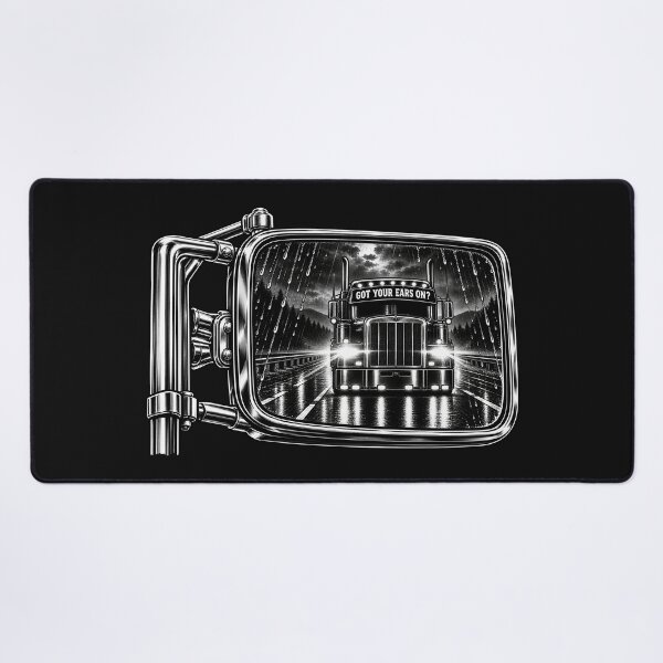 Item preview, Trucker Mirror: Got Your Ears On? designed and sold by NomadForge.