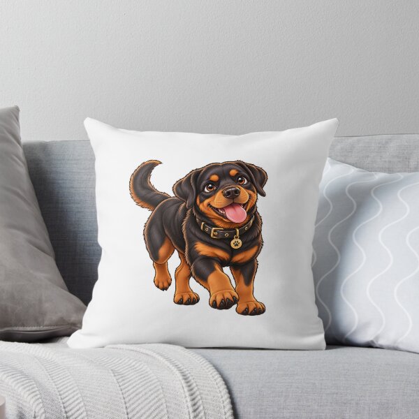 Item preview, Rottweiler Walking Happily designed and sold by BerlyArts.