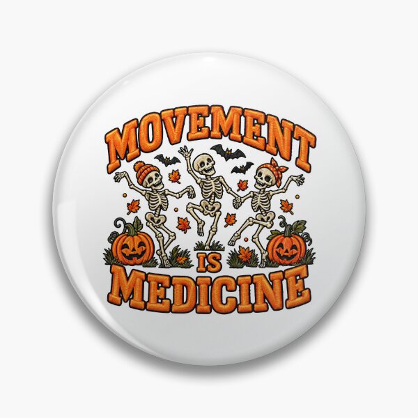 Item preview, Movement Is Medicine Fitness Skeleton Halloween designed and sold by ArtDesignTp.