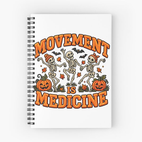 Item preview, Movement Is Medicine Fitness Skeleton Halloween designed and sold by ArtDesignTp.
