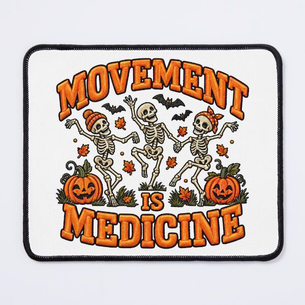 Item preview, Movement Is Medicine Fitness Skeleton Halloween designed and sold by ArtDesignTp.