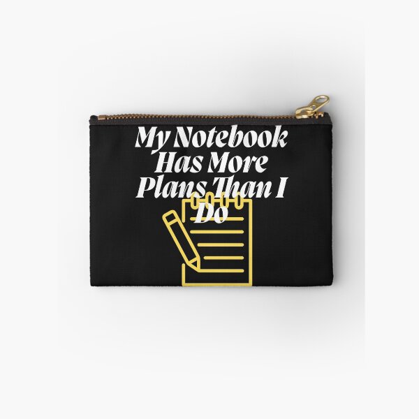 Item preview, My Notebook Has More Plans Than I Do designed and sold by Bubpat.